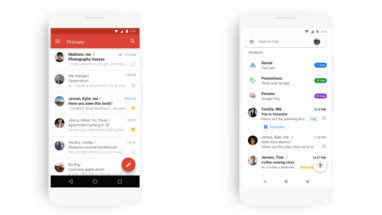 Gmail, Android ve iOS kullanıcıları için yeni tasarıma kavuştu